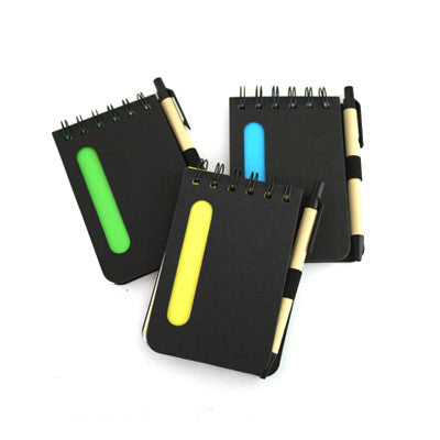 Product name:  Eco-Friendly Notebook With Pen